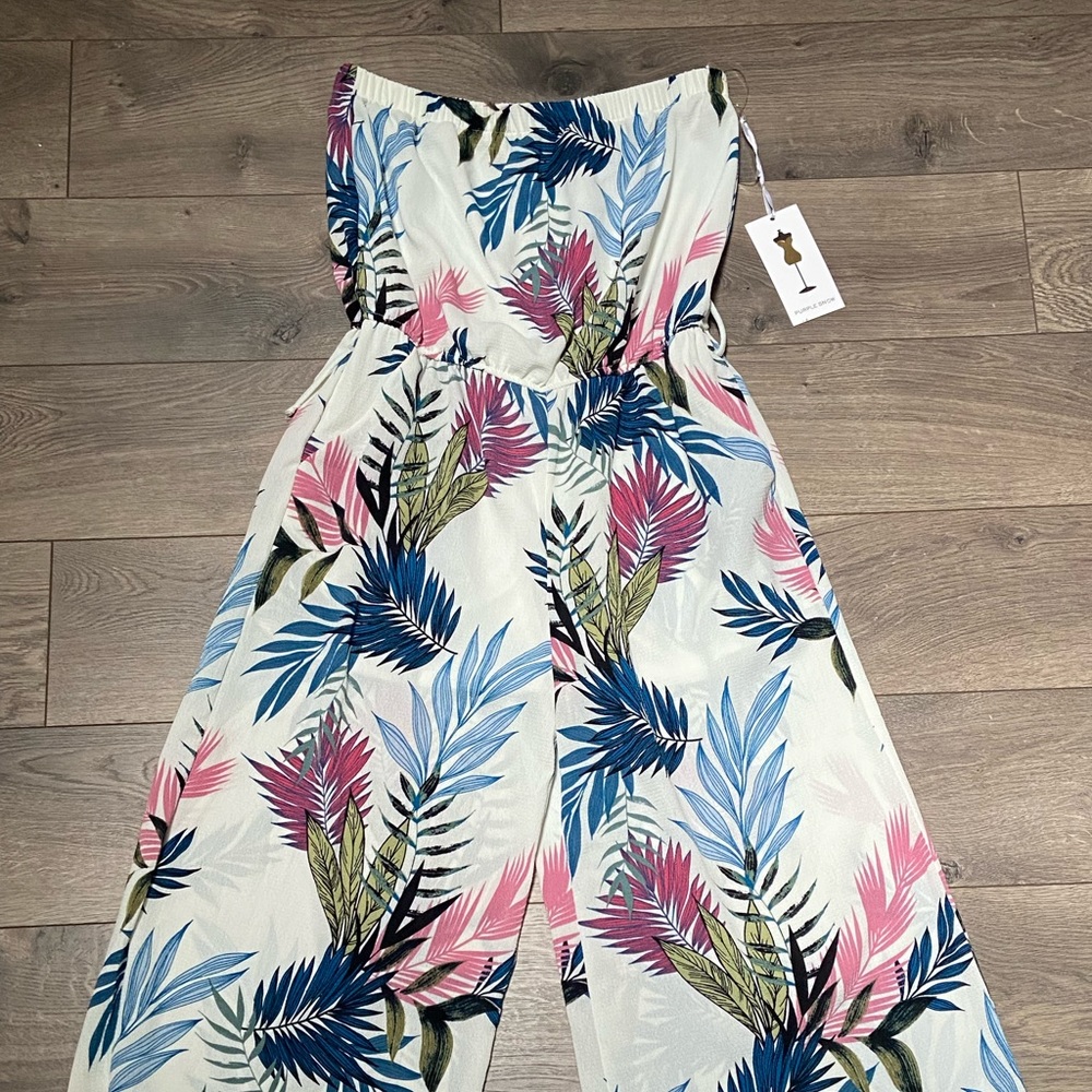 Purple Snow Romper (size M)